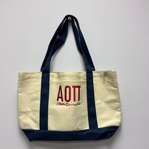 Tote bag AOII Alpha Omicron Pi